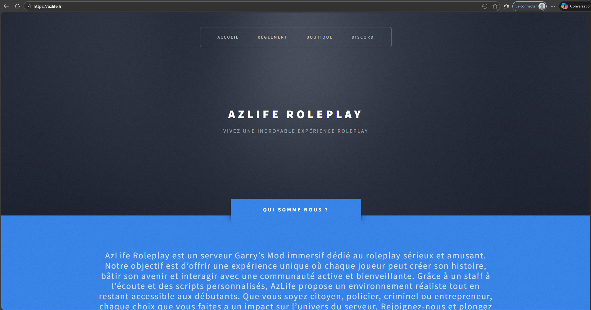 Site AzLife Roleplay